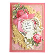 "As Is" Anna Griffin® Vintage Valentine Die-Cuts - Set of 84