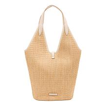 "As Is" Anne Klein Straw Tote Handbag