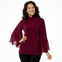 "As Is" Antthony Mock-Neck Pullover Dickie