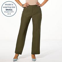 "As Is" Antthony Modern Essential Straight Leg Pull-On Pant