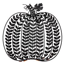 "As Is" August & Leo 15" Acrylic Jeweled Pumpkin with Hook