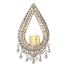 "As Is" august & leo 20" Tear Drop Wall Sconce with Flameless Candle