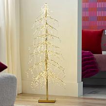 "As Is" august & leo 3' LED Acrylic Crystal Tree