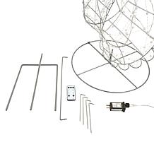 "As Is" august & leo 56" LED Crystal Outdoor Angel