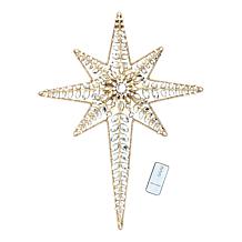 "As Is" august & leo Jeweled Bethlehem Star Wall Hanger