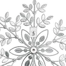 "As Is" august & leo Jeweled Tiered Snowflake Wall Hangers Set of 3