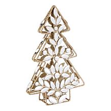 "As Is" august & leo Jeweled Tree Décor 3-piece Set with Gift Boxes