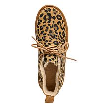 "As Is" BEARPAW® Grace Lace-Up Suede Bootie with Rain & Stain Repel...