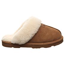 "As Is" BEARPAW® Loki II Suede Slipper with Rain & Stain Repellent