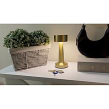 "As Is" Bell + Howell 2-pack Chelsea Deluxe Rechargeable Touch Lamp 