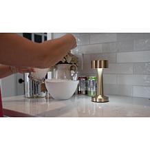 "As Is" Bell + Howell 2-pack Chelsea Deluxe Rechargeable Touch Lamp 