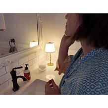 "As Is" Bell + Howell Rechargeable Twist Lamp with Touch Control - ...
