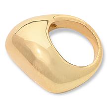"As Is" Bellezza Bronze Polished Freeform Dome Ring