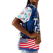 "As Is" Betsey Johnson Freedom Flap Convertible Crossbody Bag