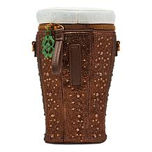 "As Is" Betsey Johnson Saucy Stout Rhinestone Crossbody Bag