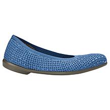 "As Is" BZees Kallie Mesh Knit Rhinestone Flat