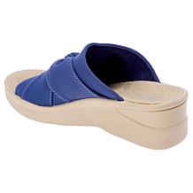 "As Is" Bzees Sandbar Machine Washable Stretch Fabric Knotted Sandal