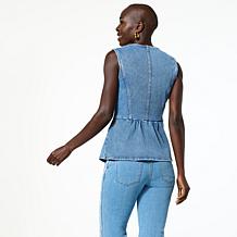 "As Is" C Wonder by Christian Siriano Denim Vest