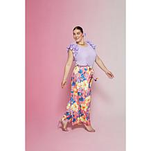 "As Is" C Wonder by Christian Siriano Overlap Wrap Front Pant