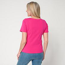 "As Is" C Wonder Piette Detail Knit Top