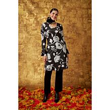 "As Is" C Wonder Travel Jersey Bell Cuff Dress