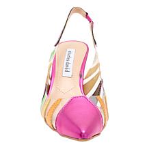 "As Is" Charles by Charles David Alon Clear Cut-Out Slingback Pump