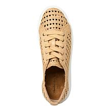 "As Is" Charles by Charles David Reason Raffia Platform Sneaker