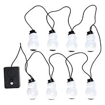 "As Is" Cinemates 8' Animated Snowman String Lights 2-pack 