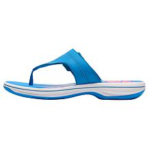 "As Is" Clarks Cloudsteppers® Breeze Cove Toe Post Sandal