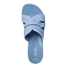 "As Is" Clarks Cloudsteppers Breeze Rae Mia Athleisure Wedge