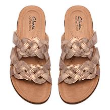 "As Is" Clarks Collection April Rae Adjustable Slide Sandal
