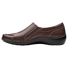 "As Is" Clarks Collection Cora Teresa Leather Slip-On Shoe