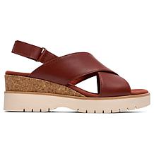 "As Is" Clarks Collection Diaz Crisscross Slingback Sandal