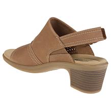 "As Is" Clarks Collection Emily 2 Mist Leather Slingback Sandal