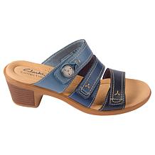 "As Is" Clarks Collection Emily2 Adella Leather Sandal