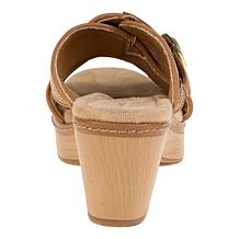 "As Is" Clarks Collection Seannah Nora Modern Casual Wedges