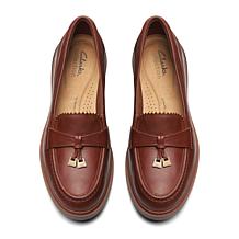 "As Is" Clarks Collection Westlynn Bella Leather Loafer