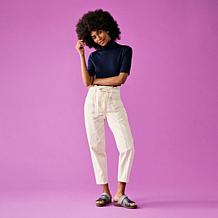 "As Is" Clarks Colltn Calenne Lily Heritage Casual Leathr Wedge Sandal