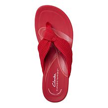 "As Is" CLOUDSTEPPERS™ by Clarks Breeze Rae Erin Wedge Sandals