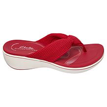 "As Is" CLOUDSTEPPERS™ by Clarks Breeze Rae Erin Wedge Sandals