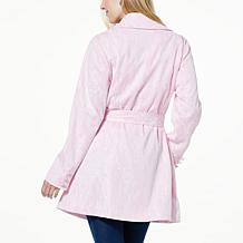 "As Is" Colleen Lopez Belted Luxe Lace Trench 