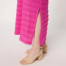 "As Is" Colleen Lopez Ruffle Fabric Tank Dress