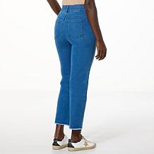 "As Is" Colleen Lopez Stretch Denim Crop Pant