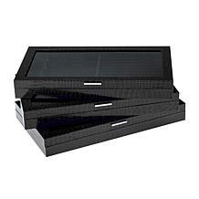 "As Is" Colleen's Prestige™ Set of 3 Large Jewelry Boxes