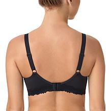 "As Is" Comfort Code 2-pack Lightly Lined Lace Trim Wireless Bra