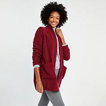 "As Is" Comfort Code Average Marshmallow Knit Cozy Cardigan