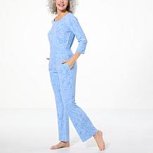 "As Is" Comfort Code Brushed Ribbed Knit Tunic and Pant Set