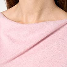 "As Is" Comfort Code So Soft Sweater Knit Draped Tunic