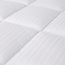 "As Is" Concierge Collection 2" 100% Cotton Luxe Frame Mattress Top...
