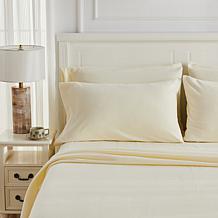 "As Is" Concierge Collection 6-Piece Fleece Sheet Set